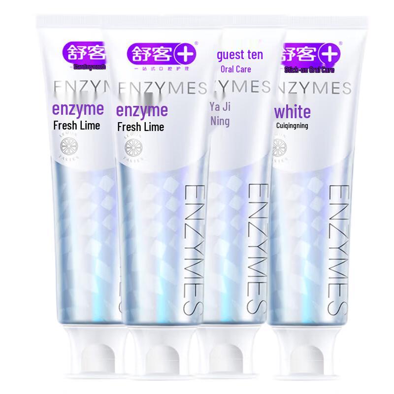 Shuke Enzyme Whitening Toothpaste with Fresh Lime (120g)