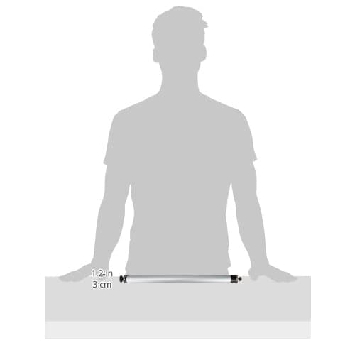 Shibutani Air Cushion Bracket for Top-Hung Sliding Doors, Silver, Length 390mm X 25.6mm, SB-171N