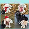 Bunny Plush Stylish Doll Keychain With Soft Fabric And Adorable Design For Kids