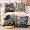 B-Big City Greens Pillow Cover Sofa Cushion Cover Home Room Decoration Children Gift