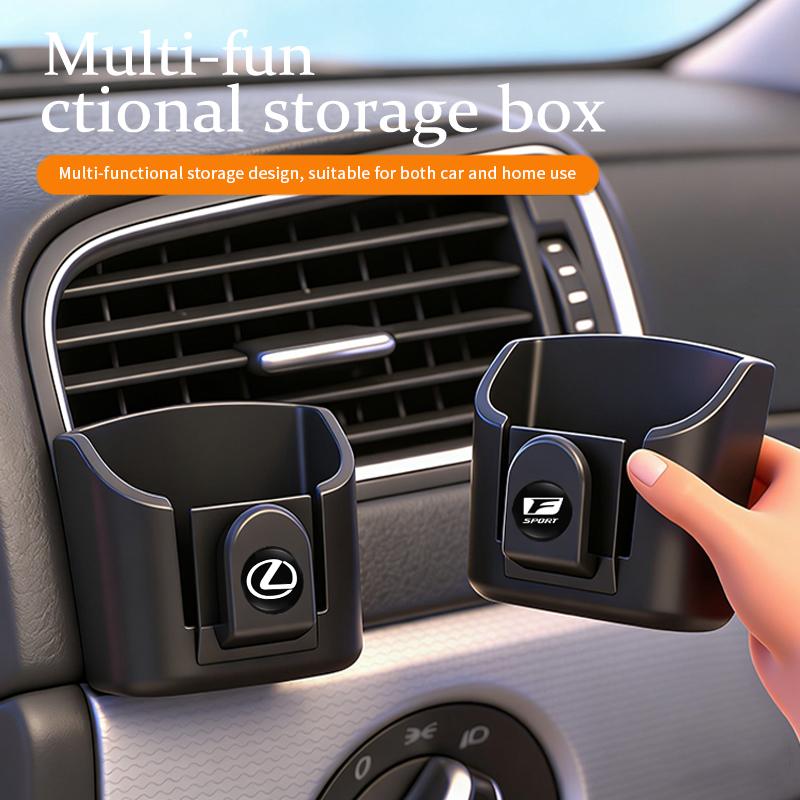 Car Key Storage Box Organizer Auto Dashboard Sunglasses Card Holder Clip/Car keychain For Lexus RX 300 IS 250 300 GX 400 460 LBXNJ7