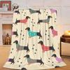 Cartoon fish animal Printed Blanket for Sofa Bed Travel Camping Living Room Office Conditioning Blanket for All Seasons Gifts