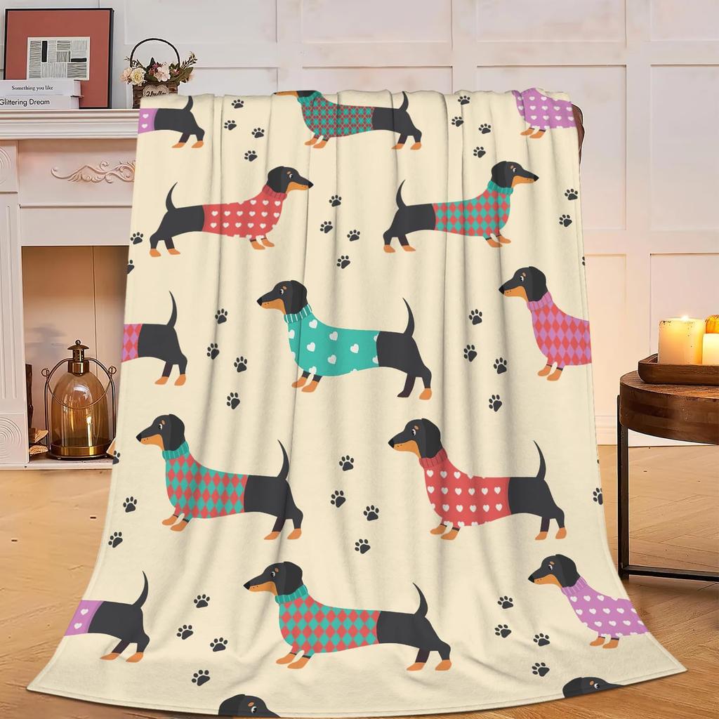 Cartoon fish animal Printed Blanket for Sofa Bed Travel Camping Living Room Office Conditioning Blanket for All Seasons Gifts