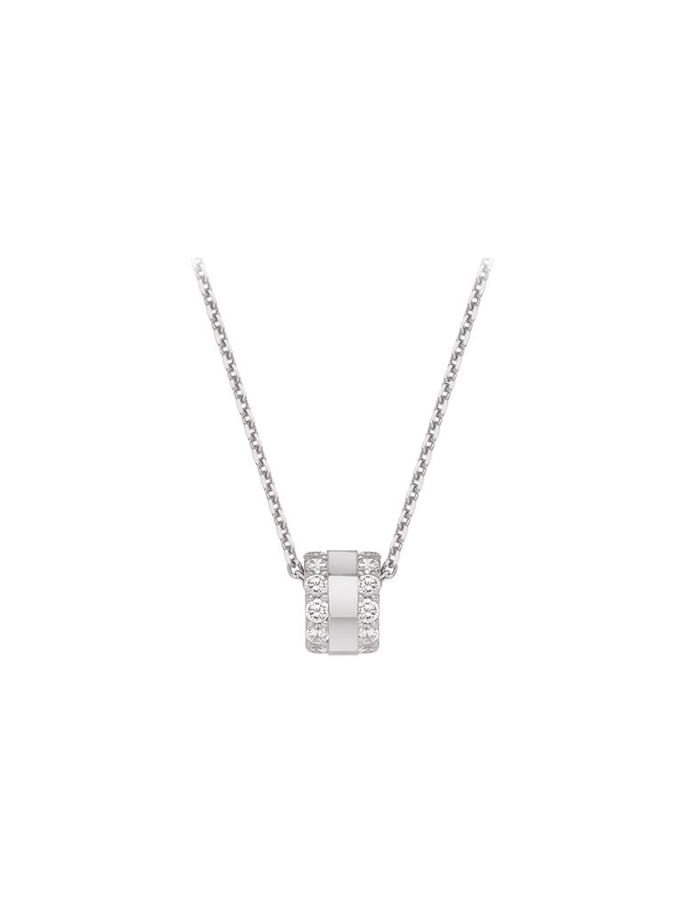 Серебряное колье-цепочка с кубическим цирконием Stonehenge Sc25C30E