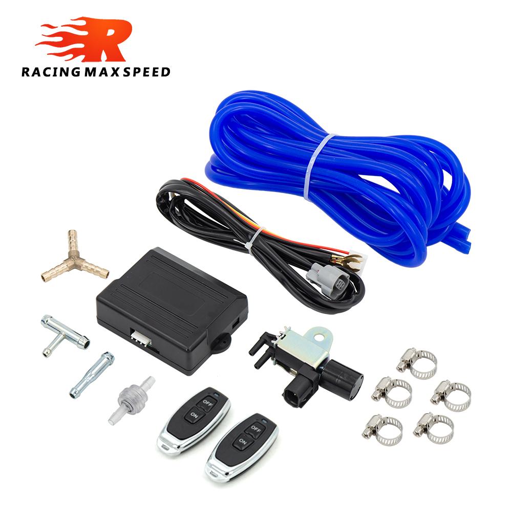 Universal Car 2''/2.5''/3.0'' Vacuum Exhaust Vavle Pipe System Control Valve Set with Remote Controller Switch set 51/63/76MM