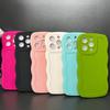 Solid Large Waves Are Suitable for Apple 13 Mobile Phone Case Iphone15 Solid Color 12 Couple 16 Pro Anti-fall 14 Soft Shell
