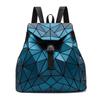 Women's Backpack Fashion Holographic Bao Backpacks Female Student Geometry Bag Travel  Bags Shopping Backpack
