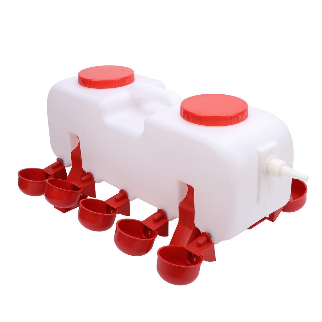 Automatic Chicken Waterer Anti Tipping Plastic Hygienic Chicken Watering System for Poultry Farm