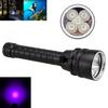 LED Diving Flashlight White/395nm UV Waterproof Powerful LED UV Lantern Torch 100M Underwater Purple White Ultraviolet Light
