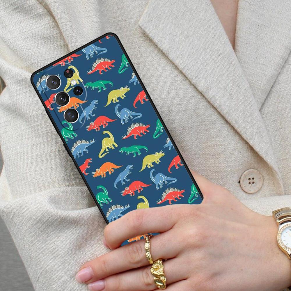Dinosaur Cell Phone Case for Samsung Galaxy S26 Ultra S25 S24 S23 S22 S21 S20 Note10 Cover