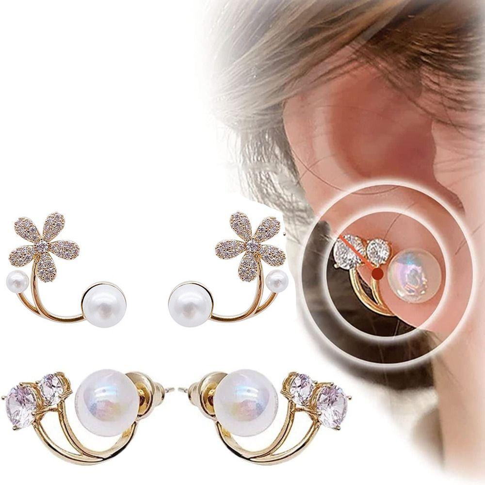 Серьги для магнитотерапии, германиевые серьги для магнитотерапии, лимфодренажные серьги для похудения