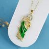 18K Gold Plated Religious Figures St. Jude Necklace Earrings Jewelry Set Simple for Woman Christian Catholic Jewelry Daily Wear