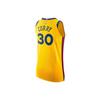 Nike NBA City Edition Connected Jersey Stephen Curry #30 Golden State Warriors Баскетбольная жилетка прямого кроя Мужские топы Желтый AH6052-728