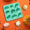 Pumpkin Maple Scent Candle Silicone Mold Baking Tools DIY Thanksgiving Plaster Resin for Decor Handmade Autumn Harvest Souvenir