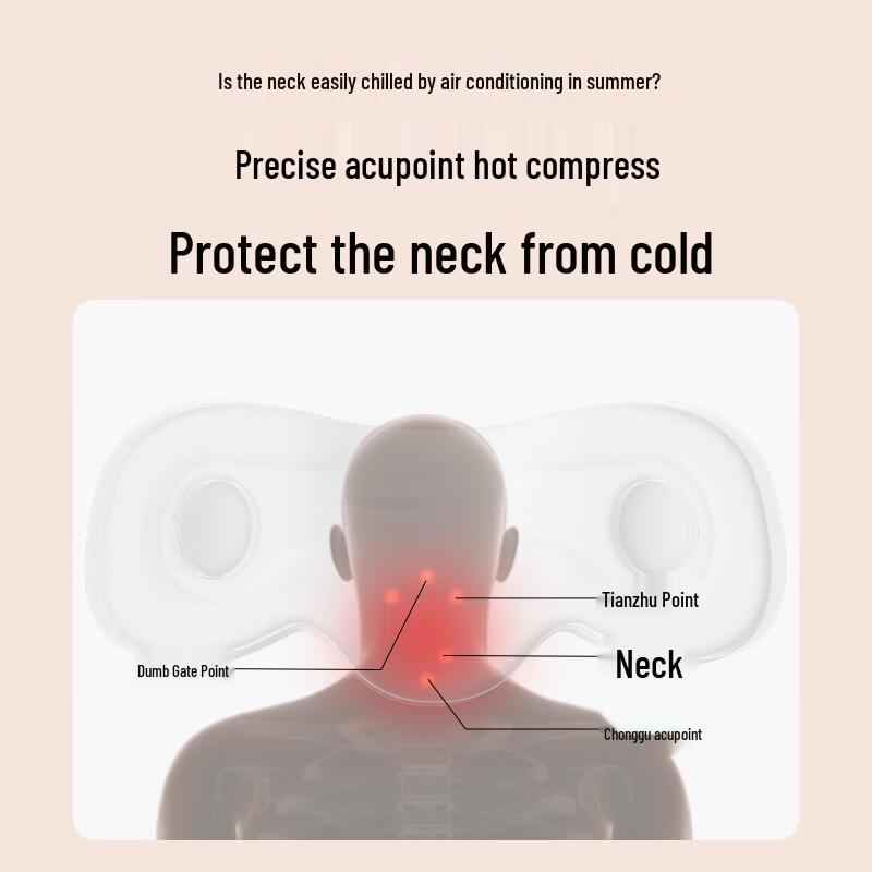 SKG Graphene Far-Infrared Heating Cervical Pillow CN plug (adapter included)