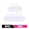 2/4/6/12/20Pcs Triangle Powder Puff Mini Face Makeup Sponge Cosmetics Soft Cotton Face Powder Puff Washable Velvet Makeup Tools