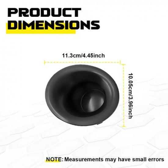 Fog Light Covers For 2015- Dodge Challenger Bumper Fog Lamp Covers 2pcs