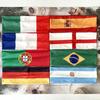 4 шт. Национальный флаг Футбольный фанатский ободок для волос Аксессуары для волос Эластичный ободок для волос для поддержки Флаговый ободок для страны для фанатов Спортивное мероприятие