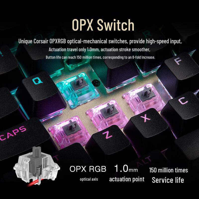 Серия механических игровых клавиатур Corsair K100 RGB