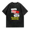 Its A Burke Family Thing Funny Unisexs And Unisexs T Shirt Vintage Washed Fashion Unisex Graphic Top For Everyday Wear Stretched