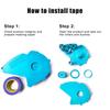 Convenient Tape Dispenser Without Trace Tape Applicator Machine  For Painting