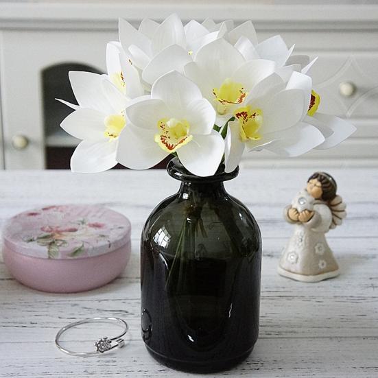 Искусственный цветок Тонкая работа Погодоустойчивый 4 ветки Реалистичное прикосновение Ультрареалистичная имитация