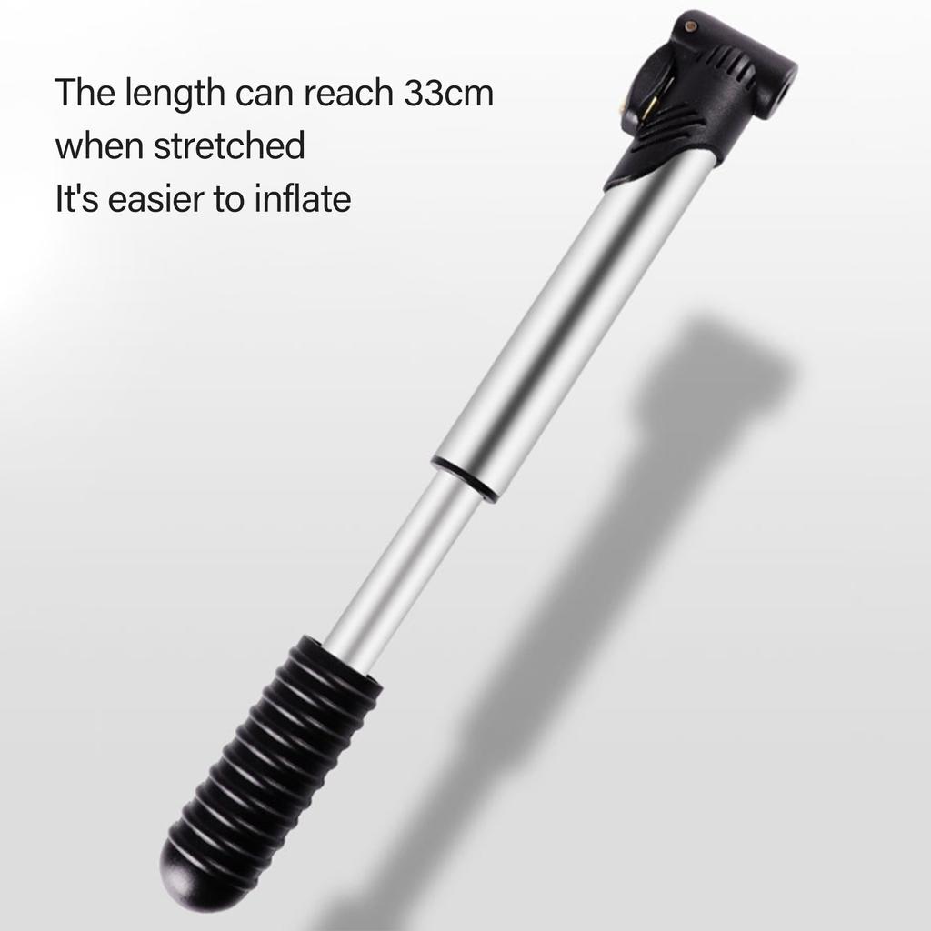 Road Bike Pump Portable Cycling Hand Air Pump Balls Toy Tire Inflator 70PSI Road Bike Cycling Portable Hand Pump