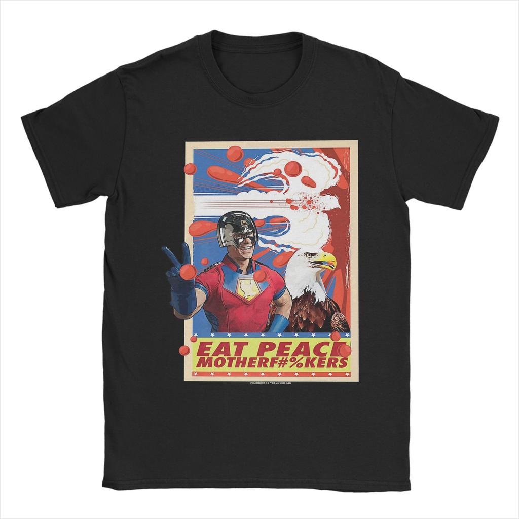 Vigilante Peacemaker Quotes Tee Shirt for Men Women Printed T Shirts Cotton Clothing