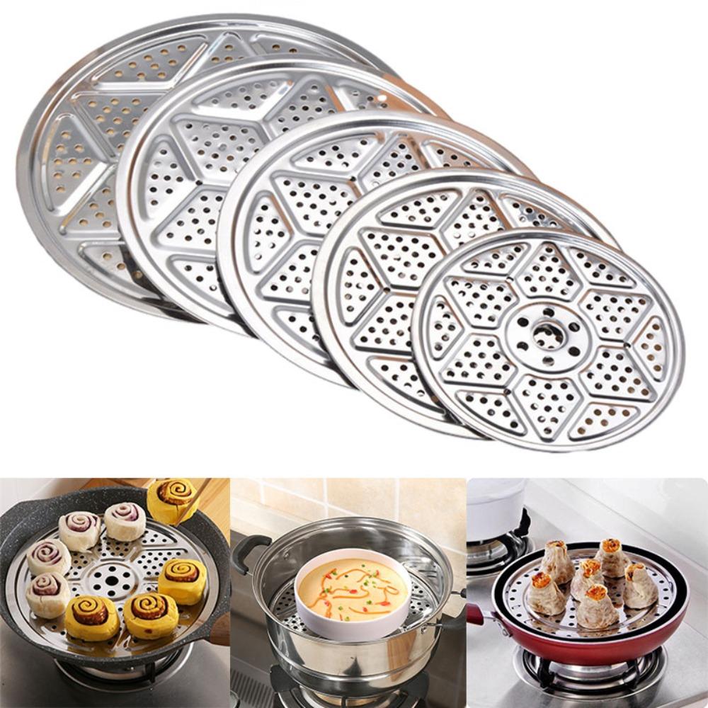 Multifunction Kitchen Accessories Stainless Steel Pot Steaming Steamer Rack Steamer Shelf Cookware