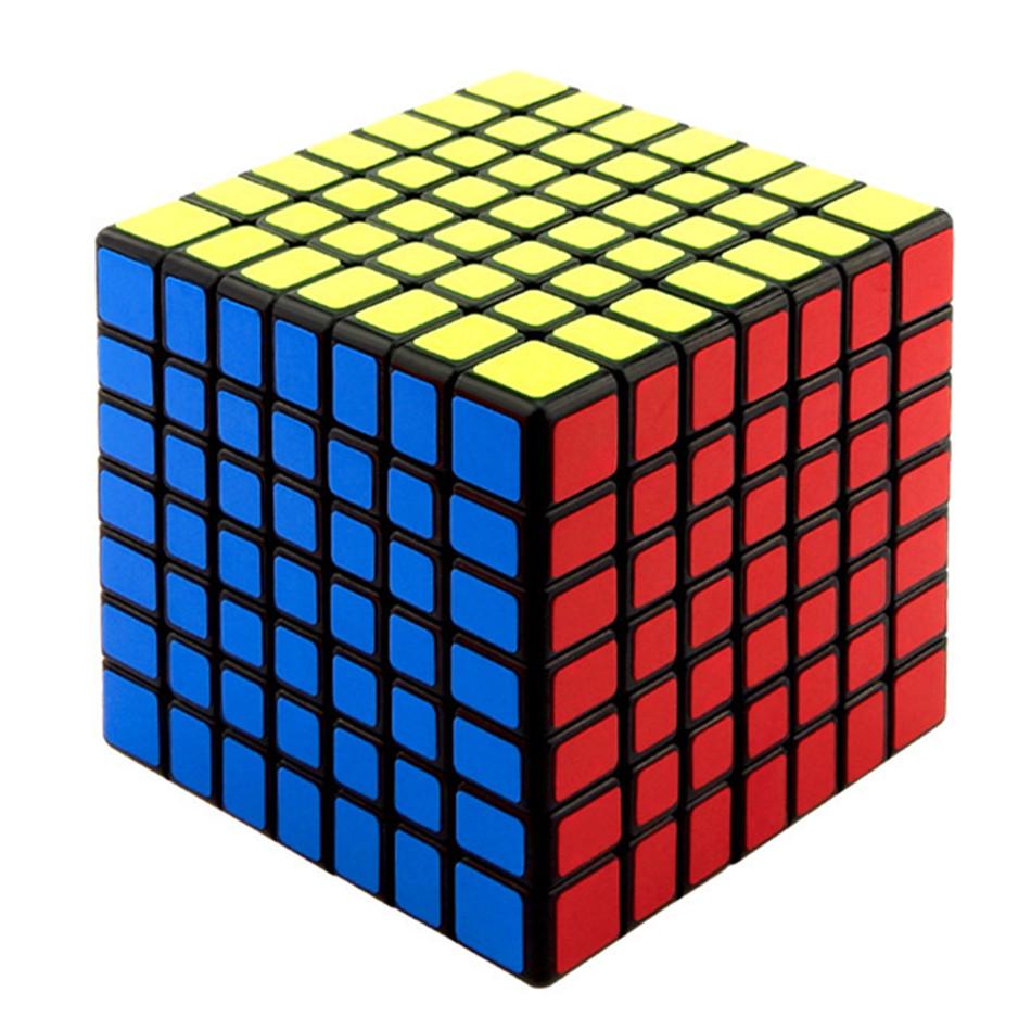 Meilong Speedcube Professional черный и наклейка Moyu 8x8x8 7x7x7 6x6x6 Magic Cube MofangJiaoshi 4x4 5x5 Скоростная игрушка-головоломка
