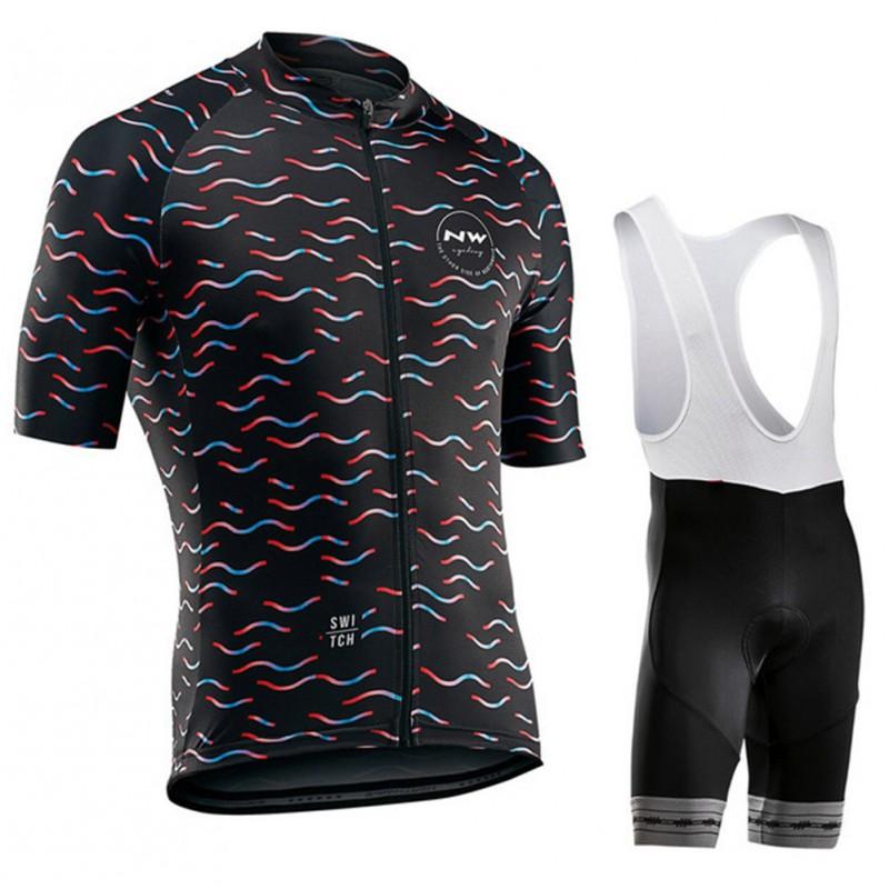 Northwave Cycling Jersey Set Short Sleeve Breathable Bike Shirt Mountain Road Unisex
