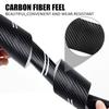4PCS Carbon Fiber Car Door Sill Plate Protector Cover Trim Sticker For Kia