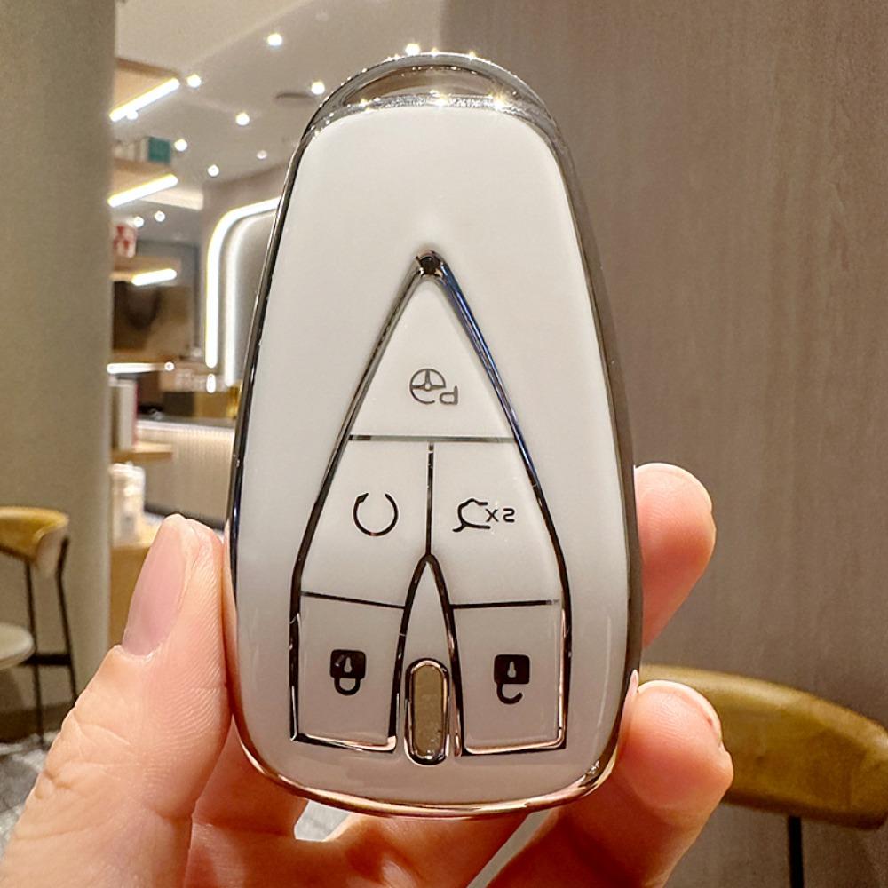 Чехол для ключей из ТПУ с 3, 4, 5 кнопками для Changan UNIT UNIK CS35PLUS CS55 PLUS CS75 PLUS Oshan X7 X5, аксессуары