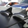 Для Maserati Ghibli 2013-2026 Накладка на крышу автомобиля в виде акульего плавника из настоящего углеродного волокна, Декоративная антенна-плавник, Наклейка-основание, Автомобильные аксессуары