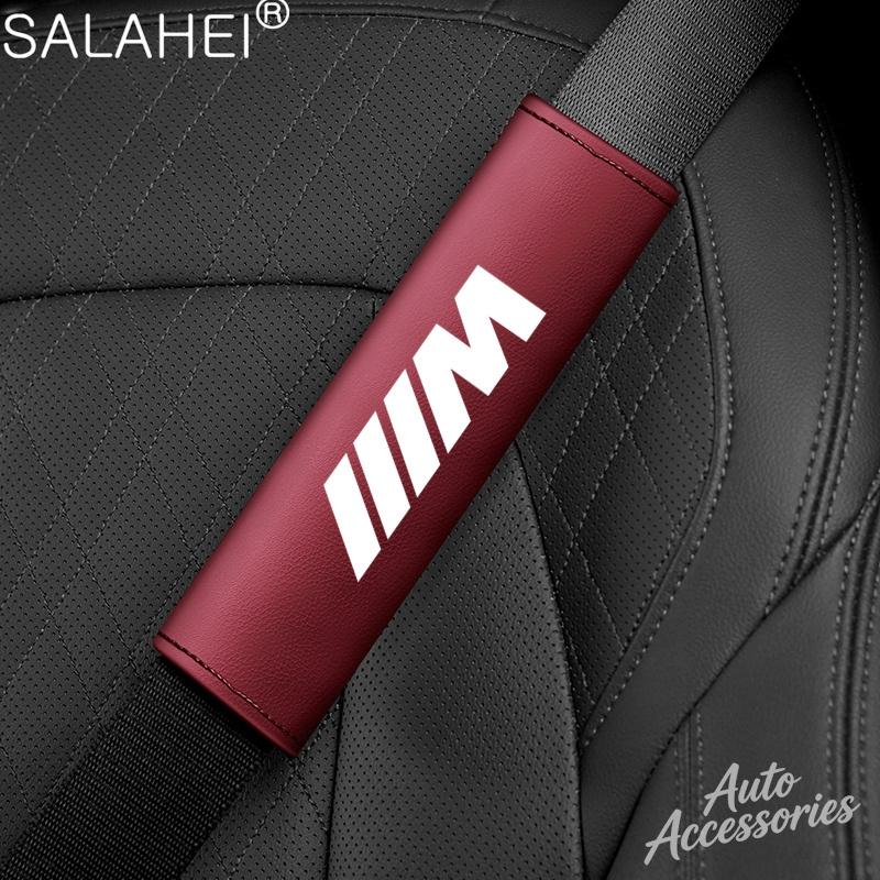 FA4Car Seat Belt Shoulder Protector Cover Seat Belt Shoulder Pad For BMW M M1 M2 M3 E39 E46 E90 E60 F10 F11 F20 F30 F34 X1 X3 X5 X7