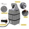 Hot Tub Spa Heater Pump Cover Inflatable Hot Tub Insulated Pump Cover with Zipper Opening And Transparent PVC Top Window for Most Spa Heater Pumps