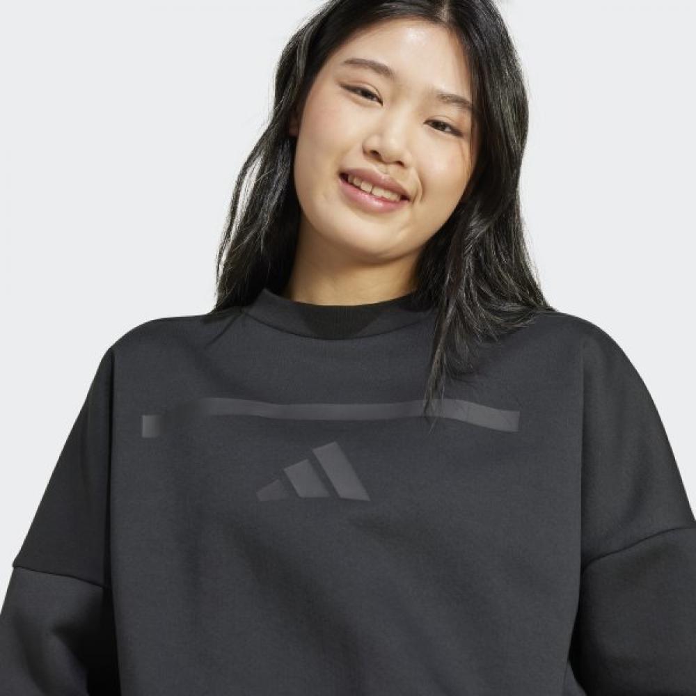 Adidas Женская повседневная толстовка весна-осень Je7855 Zne SweatShirt