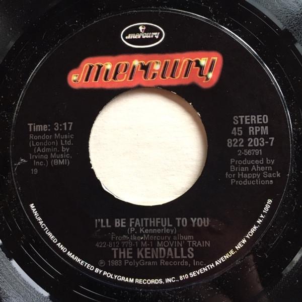 7inch Record KENDALLS - My Baby's Gone 8222037 Mercury 1983 US Folk Used