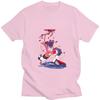 Anime Print Helluva Boss T Shirt Funko Pop Kawaii Cotton Tee-shirt Short Sleeve High Quality Manga Tshirt Sudaderas Fashion Tops