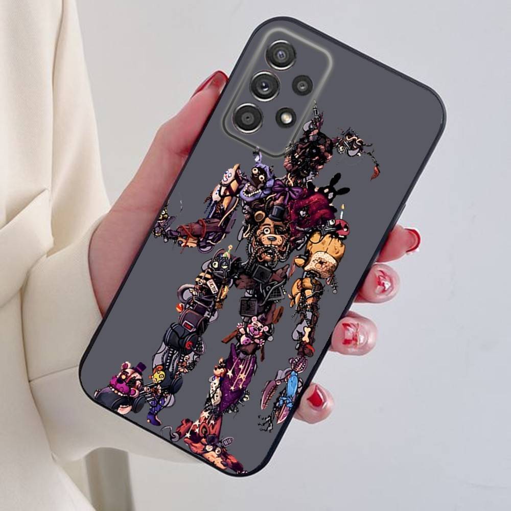 Чехол для телефона Five-Nights-At-Freddys F-Fnaf для Samsung S24, 21, 22, 23, 30, Ultra, 20, Plus, Note, 10, 9, Черный мягкий силиконовый чехол