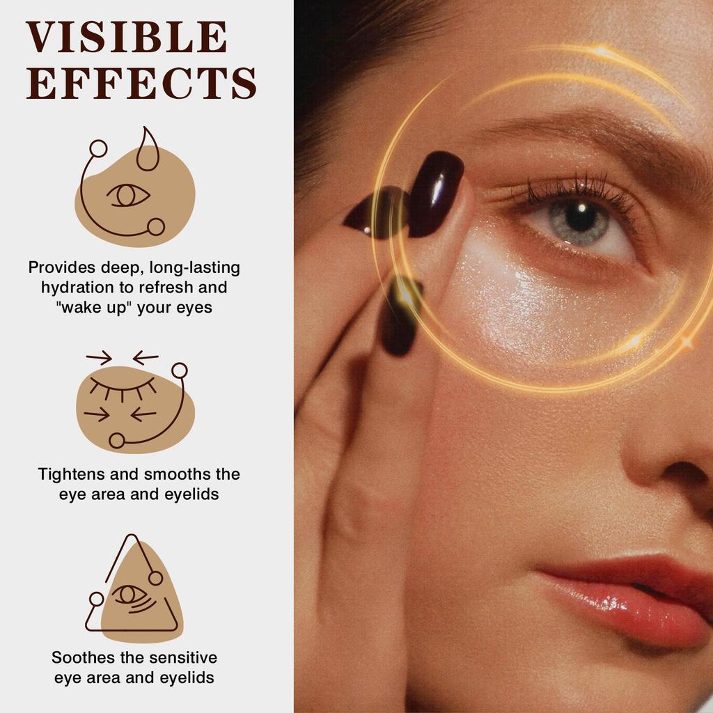 5 In 1 Eye Cream-Provides Deep, Long-lasting Hydration To Refresh and "wake Up" Your eyes-Suitable for Women and Men, 50ml