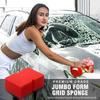 Sponge Large Cross Soft Foam Grid Sponge Soft Multifunctional Large Sponge  Tire Wash Wipe Tool