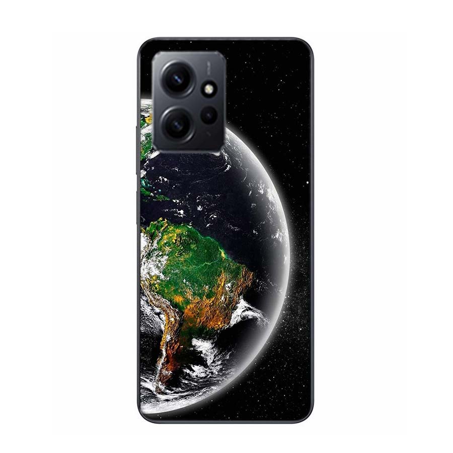 Earth, Stars, Space Phone Case For Redmi 12 13C 12C 15C 9 10 10C Note 13 Pro Plus 14 15 Pro 9T 9C 9A TPU Soft Cover Clear Cell C