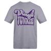 AWD Unisex Adult Vinyl Junkie Printed T-Shirt