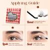 Cluster Lashes Fluffy Soft And Easy String 80pcs False Eyelashes  0.1mm Ultra-thin Band Natural Eyelash Extension Bundle Makeup