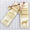 Great Swiss Mountain Dog, Greater Swiss Mountain Dog – Dog bookmark, personalized bookmark – Design 02 | Art-Dog