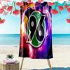 Hannover Legacy Print Beach Towel, Large Soft Quick Dry Towel for Beach Camping Swimming