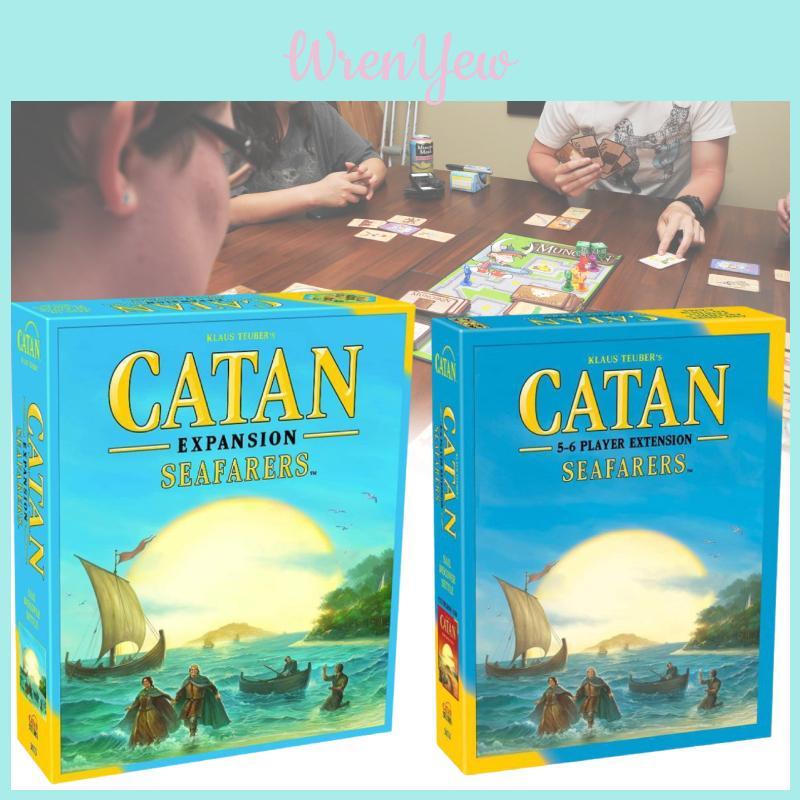 Захватывающее английское издание настольной игры Catan Island 5-е издание дополнение для 5-6 игроков карточки для вечеринок