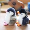 Cartoon Penguin Keychain Cute Plush Key Ring For Girls Gifts Creative School Toy Doll Bag Pendant