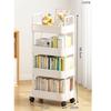 Mobile Storage Rack Trolley Kitchen Bathroom Bedroom Multi Storey Snacks Storage Rack with Wheels Organizer Home Accessories